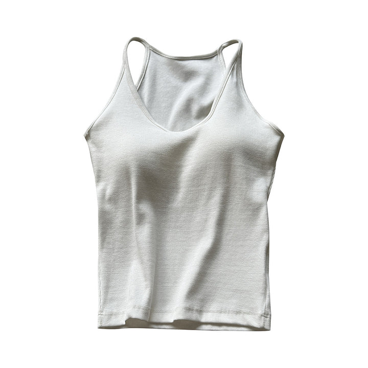 Dame Sportsligt Tanktop med Racerback-design Stilla