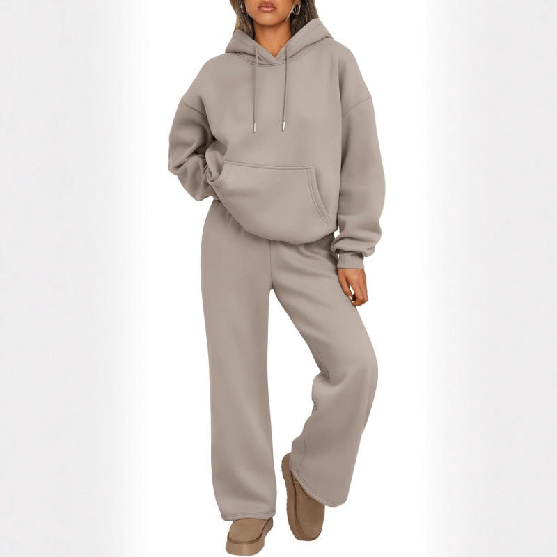 Dame tracksuit med casual snit og praktiske lommer Skovae