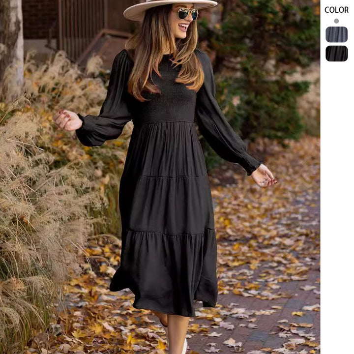 Dame maxi kjoler i boheme stil