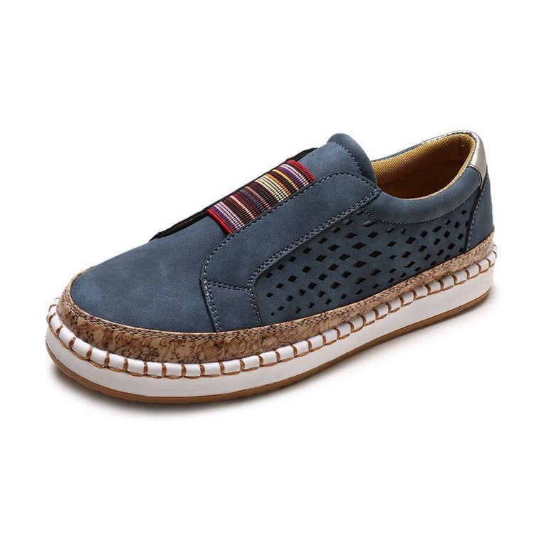 Dame Åndbare Slip-On Fritidssko med sporty design og fejlfri overfladebehandling Stilla