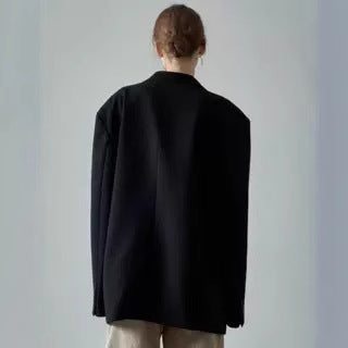 Dame Oversize Blazer med dobbelt knaplås Stilla