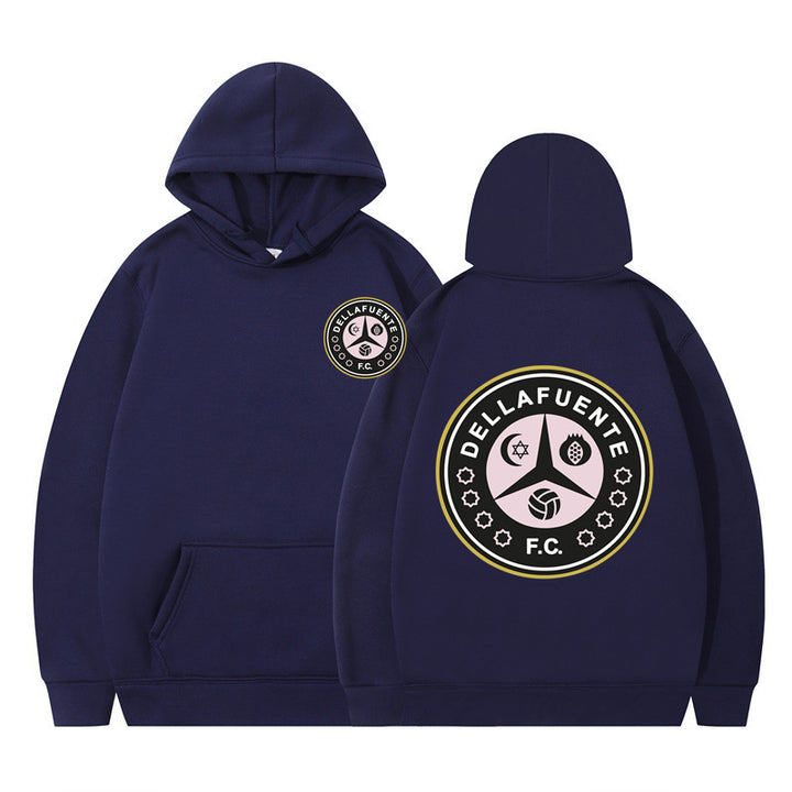Kvinders hættejakke med præget logo og blød fleece Skovae