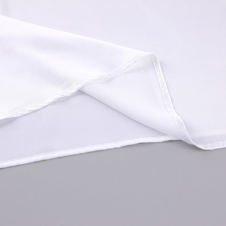 Dame elegant bluse med smart indpakningsdesign og brede ærmer Stilla