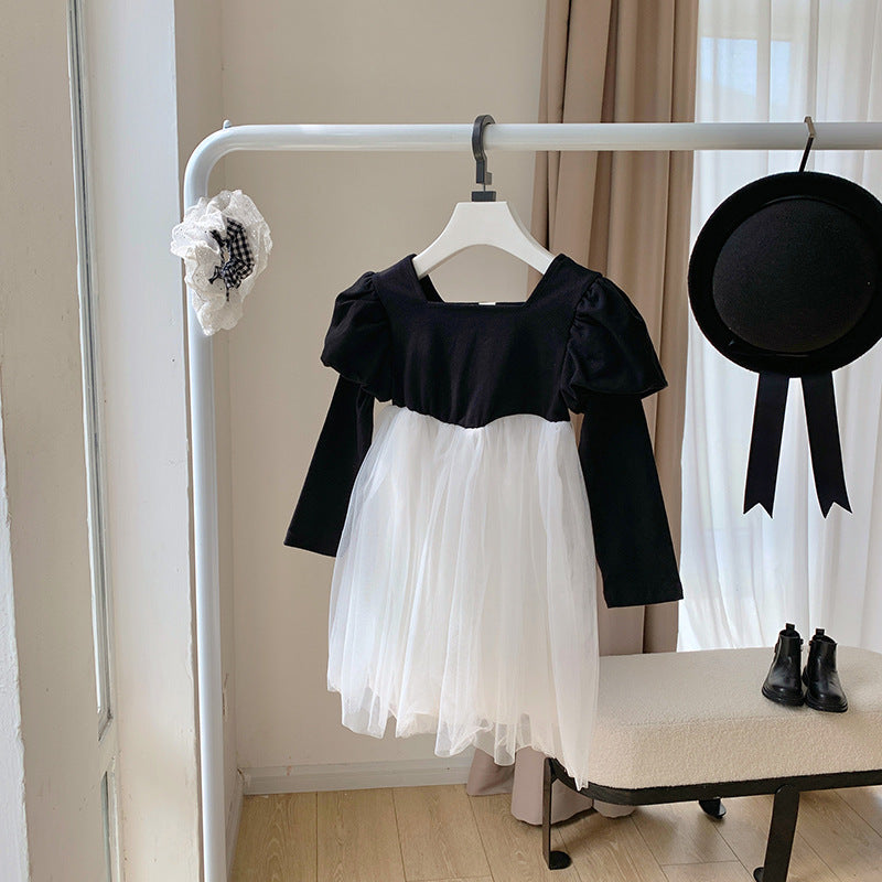 Pige Elegant Ryschet tylkjole Stilla