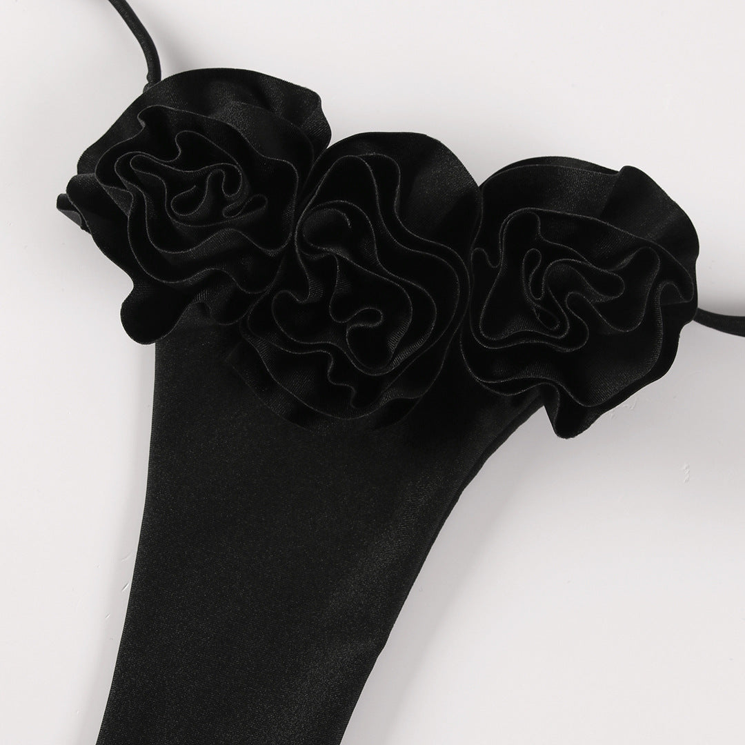 Dame badedragt med floral design Stilla