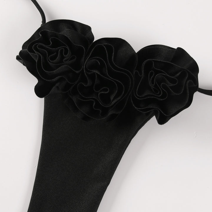 Dame badedragt med floral design Stilla