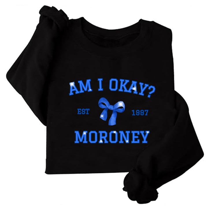 Kvinders sweatshirt med kreativt print og legende design Stilla