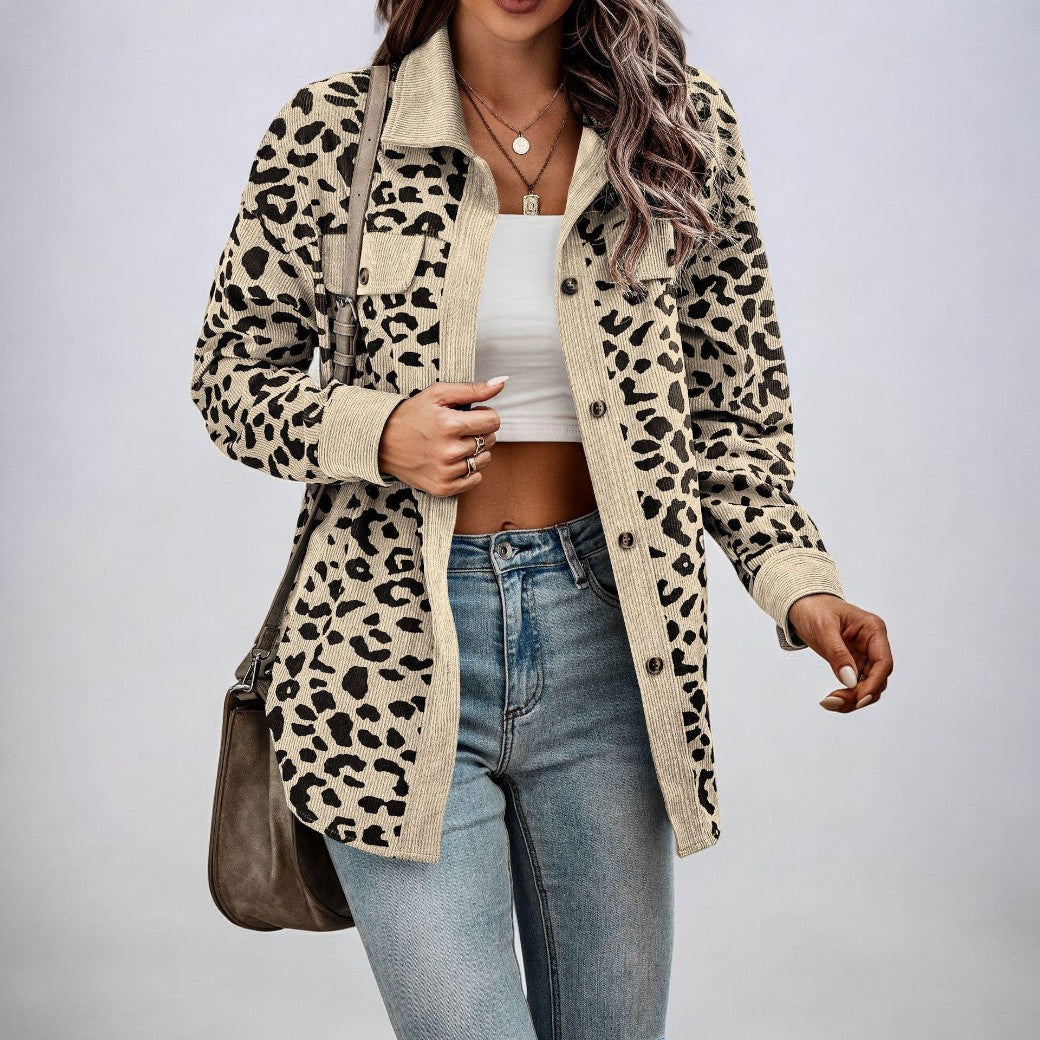 Skovae | Stilfuld leopardjakke