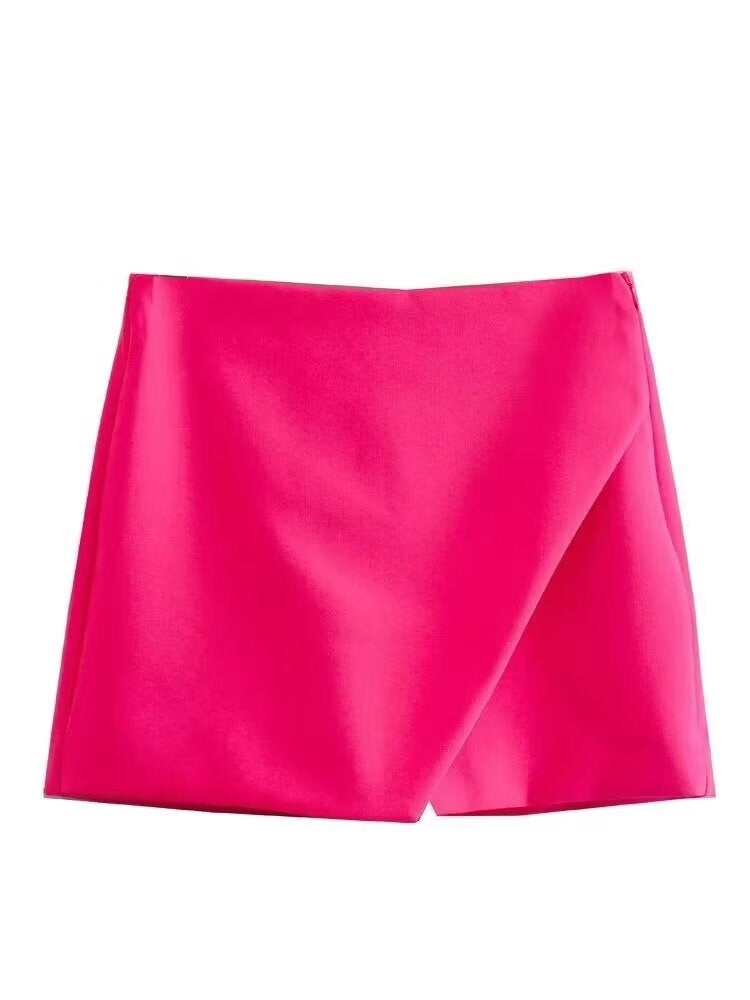 Dame mode wrap shorts lavet af højkvalitets, elastisk materiale Skovae
