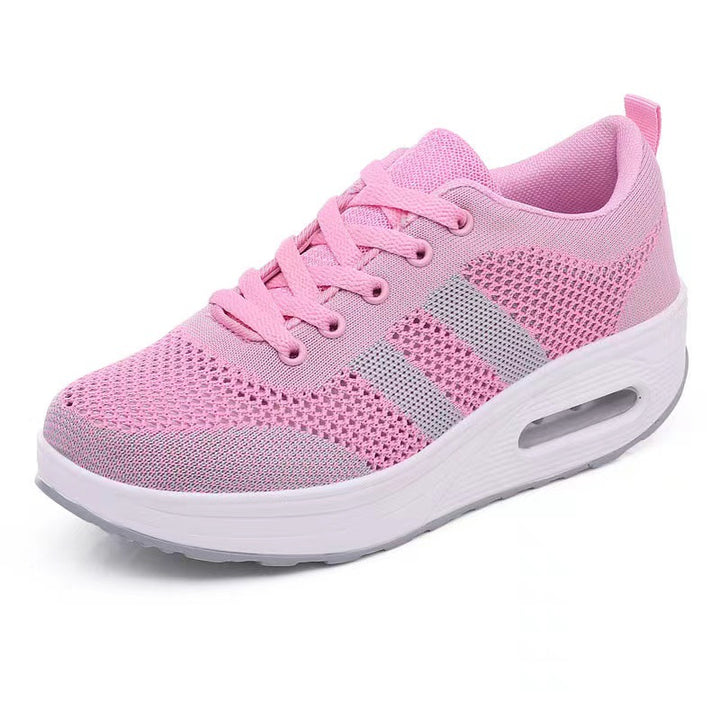 Dame Luftpolster Sneakers med åndbar struktur og stødabsorberende design Stilla