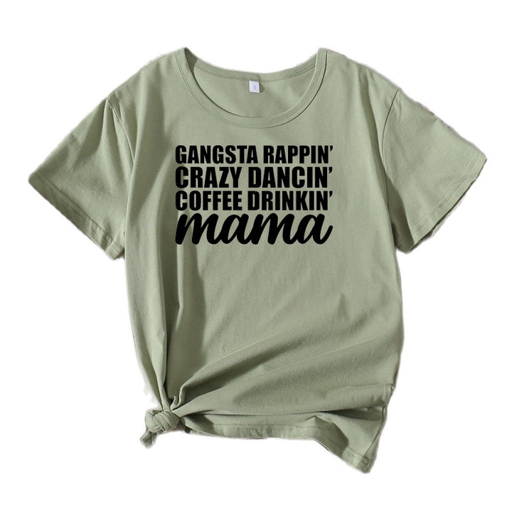 Kvinder Sjov Sætning Grafik T-Shirt Stilla