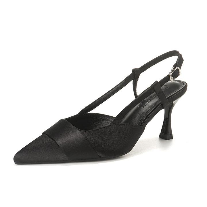 Dame Sling-sko med elegant spids form og smidig sål Stilla