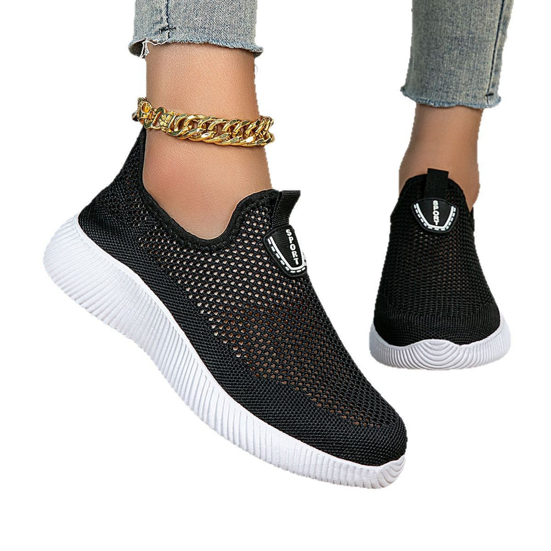 Dame Åndbare Mesh Slip-On Sneakers Stilla