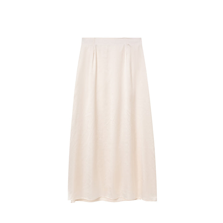 Dame Elegant Midi-Nederdel Stilla