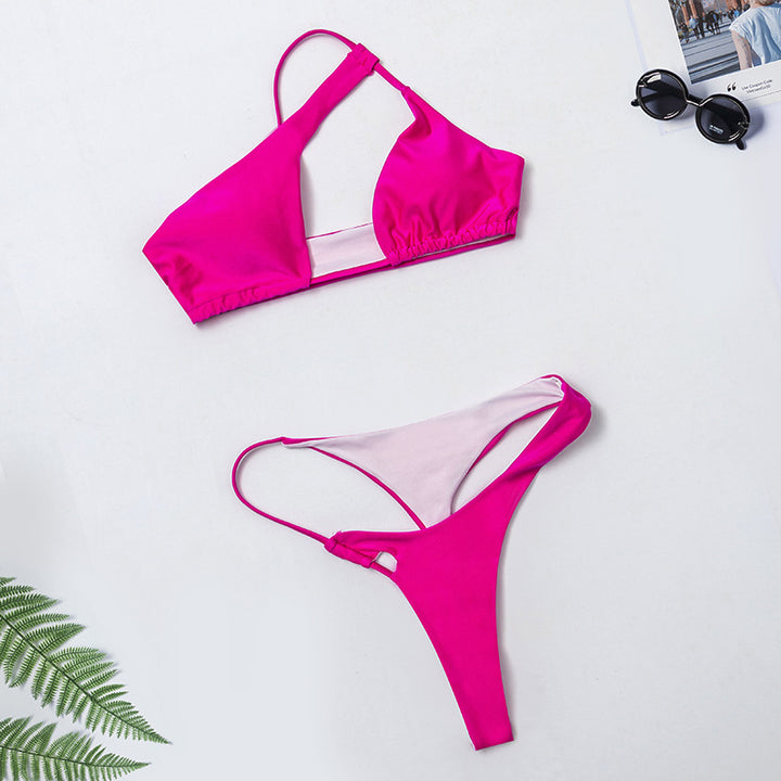 Dame Triangel-Bikini-Sæt med moderne snit og legende design Stilla