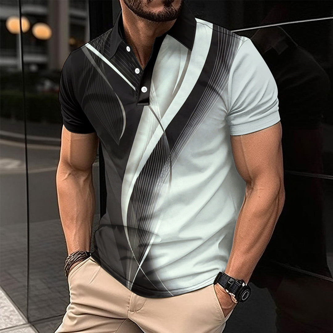 Herre Sportsligt Poloshirt Stilla