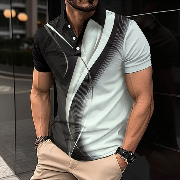 Herre Sportsligt Poloshirt Stilla