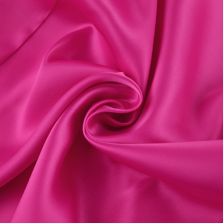 Damer Elegant Satin-blazer-sæt med unik skæring og løst affittede bukser Stilla