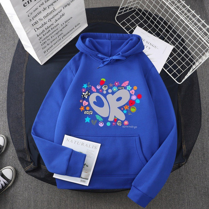 Kvinders hoodie med kreativ grafisk design Skovae