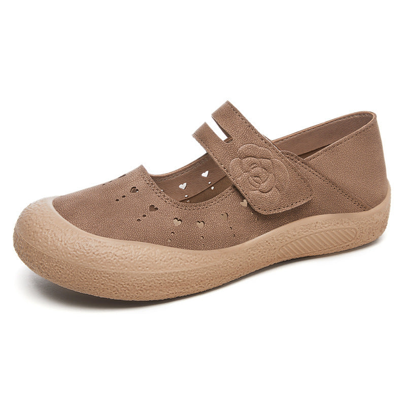 Dame komfortable sandaler med justerbar velcro og luftige indlæg Stilla