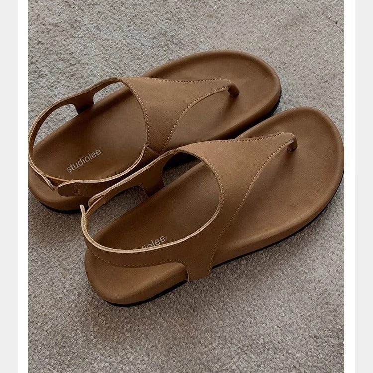 Dame Sling-sandaler med skridsikker sål og behagelig fodseng Stilla