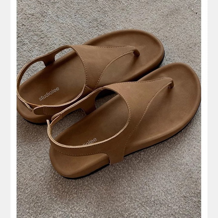 Dame Sling-sandaler med skridsikker sål og behagelig fodseng Stilla