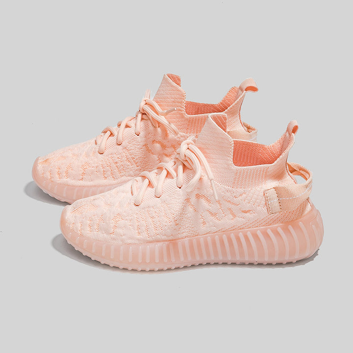 Dame Sporty Sneakers med elastisk strikkonstruktion og skridsikker sål Stilla