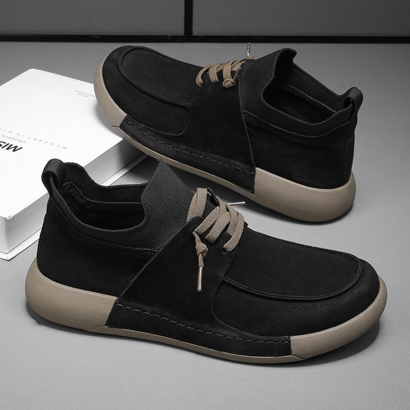 Femme Suede Slip-On Fritid Sneakers Stilla