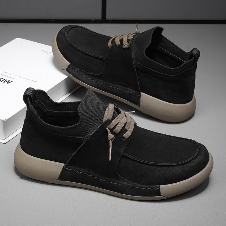 Femme Suede Slip-On Fritid Sneakers Stilla