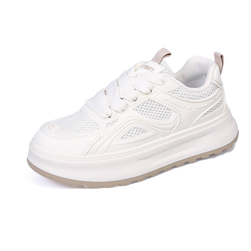 Dame Åndbare Sneakers med stødabsorberende Sål og moderne Design Stilla
