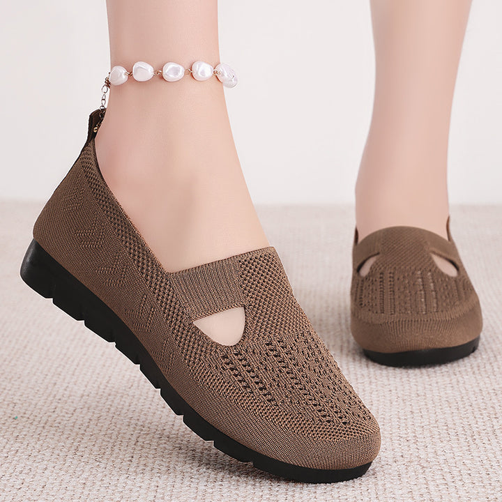 Dame Åndbare Lifestyle Slippers med fleksibel Gummibund Stilla