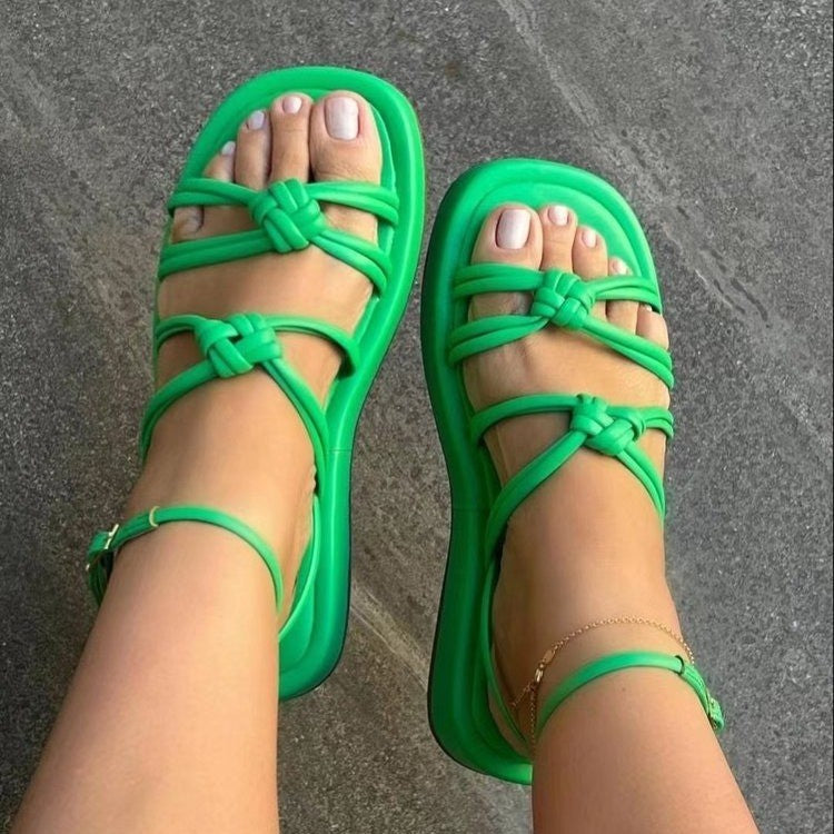 Dame Sporty Sandaler med fleksibelt Remsystem Stilla