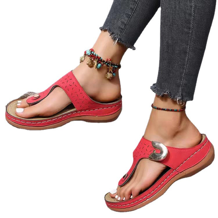 Dame fodseng-sandaler med moderne rem og detalje elsker design Stilla