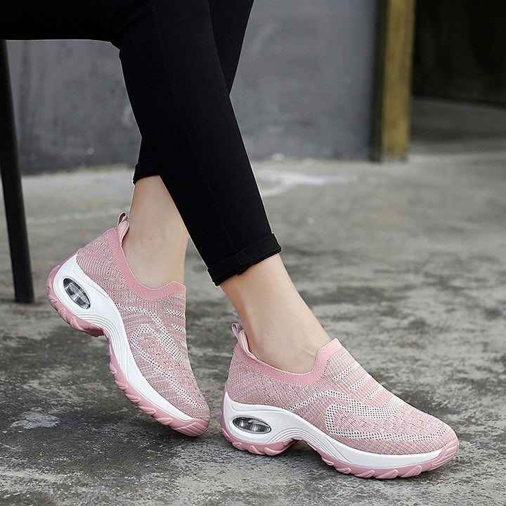 Damer Behagelige og fleksible Slip-On Sneakers med dæmpende sål Stilla