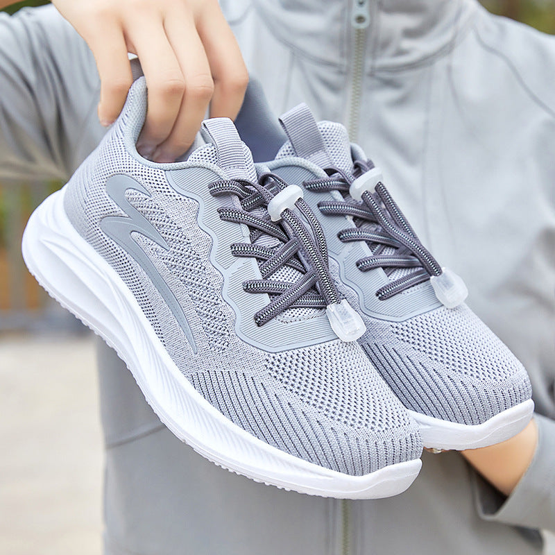 Damer Letvægts og åndbare Løbesneakers med elastisk snøresystem og fleksibel sål Stilla