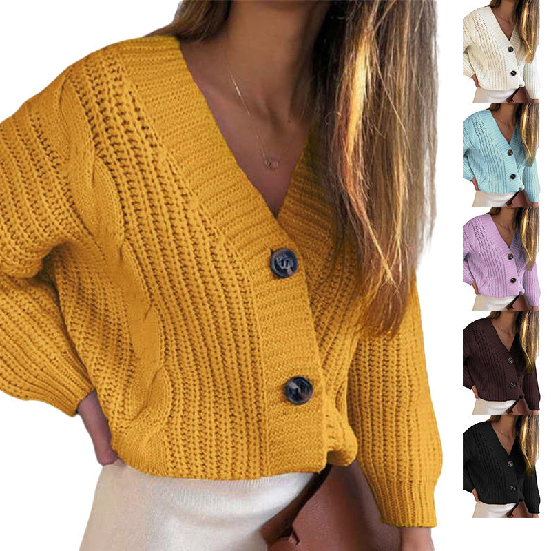 Dame strikjakke i trendy oversized stil Stilla