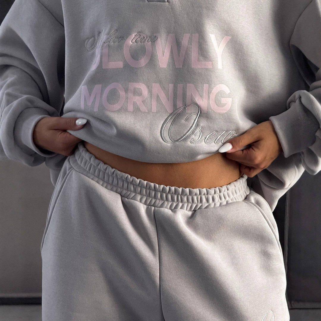 Kvinders Urban Lounge Sweatshirt med Casual Cut og Struktureret Krave Stilla