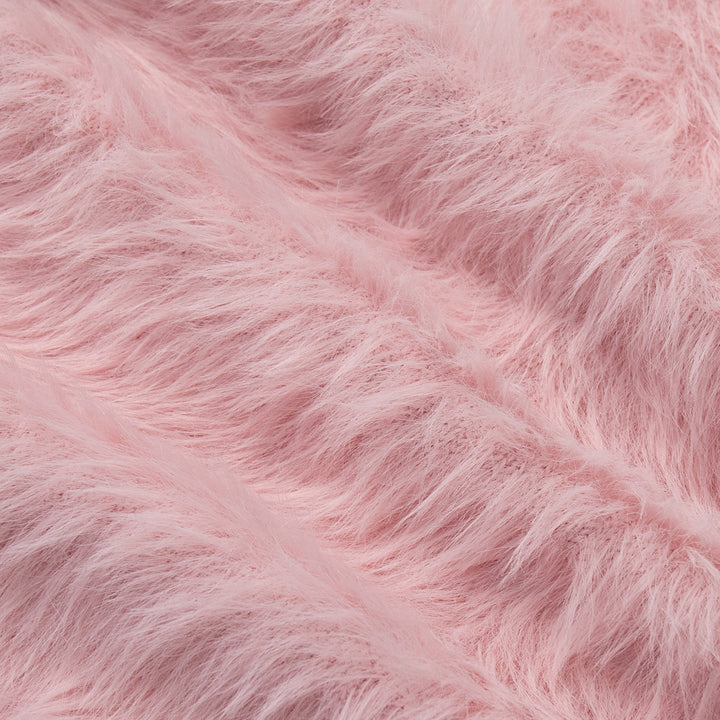 Kvinders fluffy striktrøje lavet af 100% nylon med casual snit Stilla
