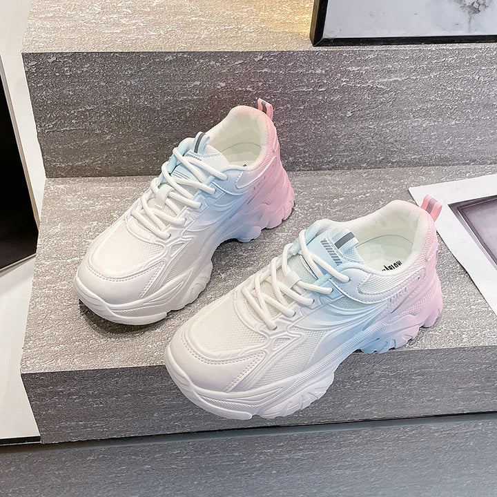 Dame Sporty Sneakers med innovativt farveforløb og komfortabel dæmpningsteknologi Stilla