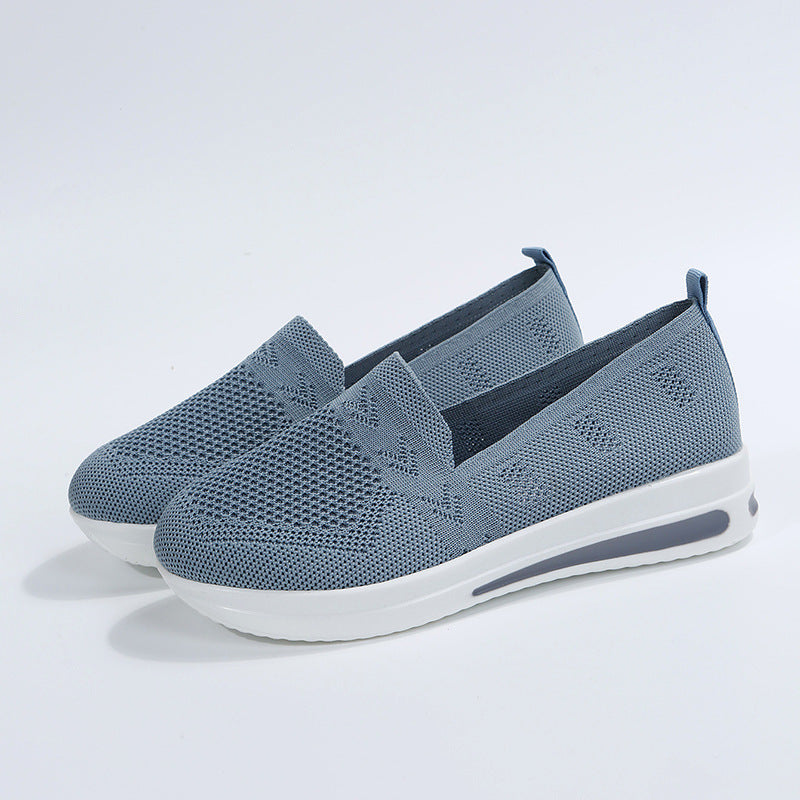 Dame åndbare Slip-On Sneakers med komfortsål Stilla