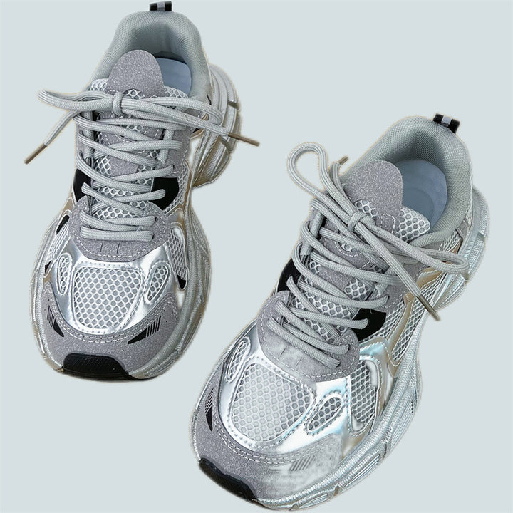 Dame Sporty Chunky Sneakers med innovativ dæmpningsteknologi og åndbare materialer Stilla