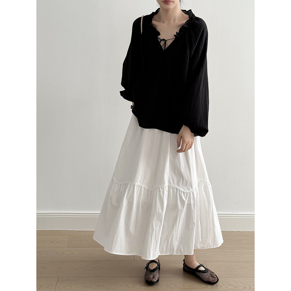 Dame Maxi-nederdel i afslappet Boho-stil Stilla