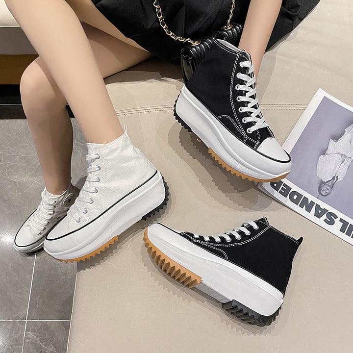 Dame højformat sneakers med dämpende sålprofil og moderigtigt design Stilla