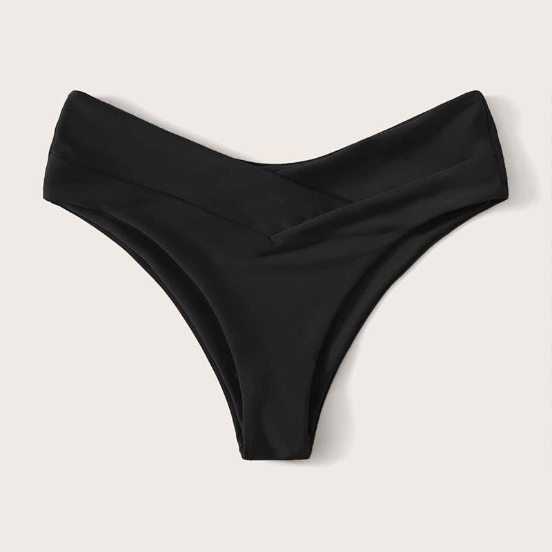 Dame højt skåret bikini-underdel Skovae