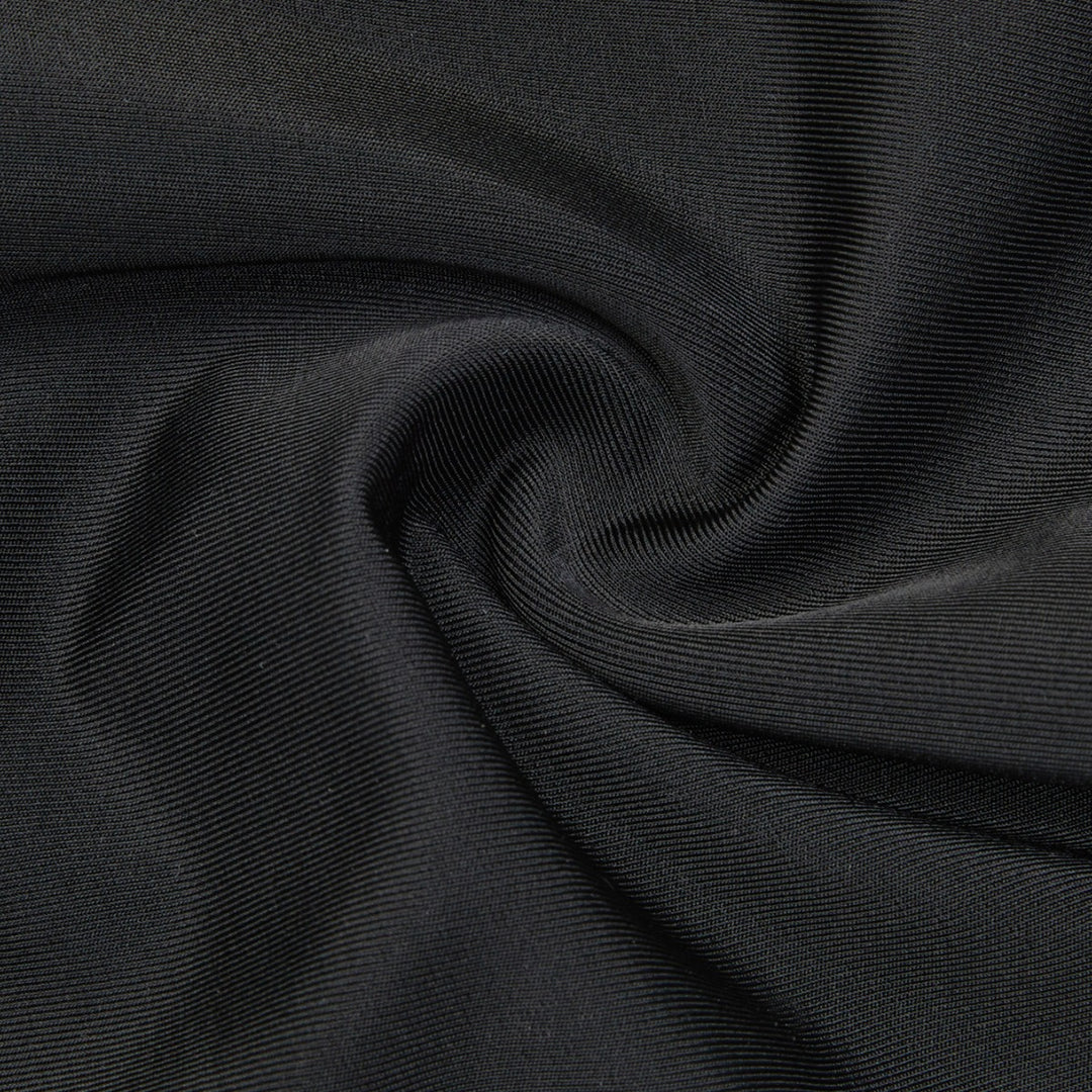 Dame badshorts med elastisk linning og moderigtig zigzagdesign Stilla
