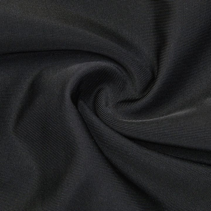 Dame badshorts med elastisk linning og moderigtig zigzagdesign Stilla