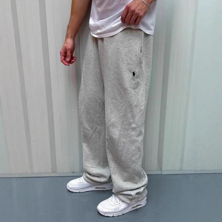 Herre Klassiske Fleece Joggingbukser Stilla