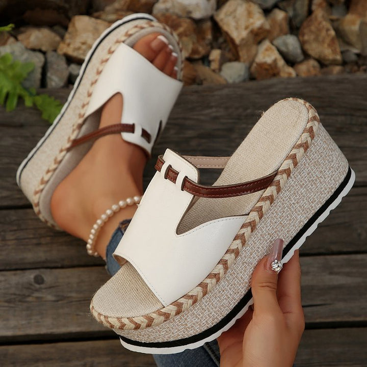 Dame Wedge-sandaler med raffineret design og polstret fodseng Stilla