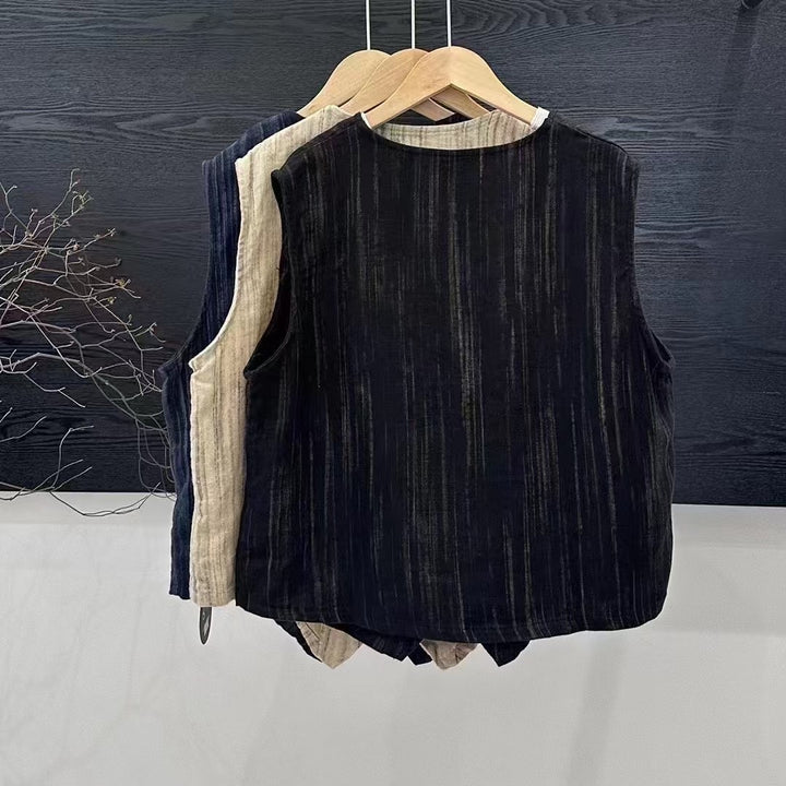 Femme Stilig Button-Up Vest Stilla