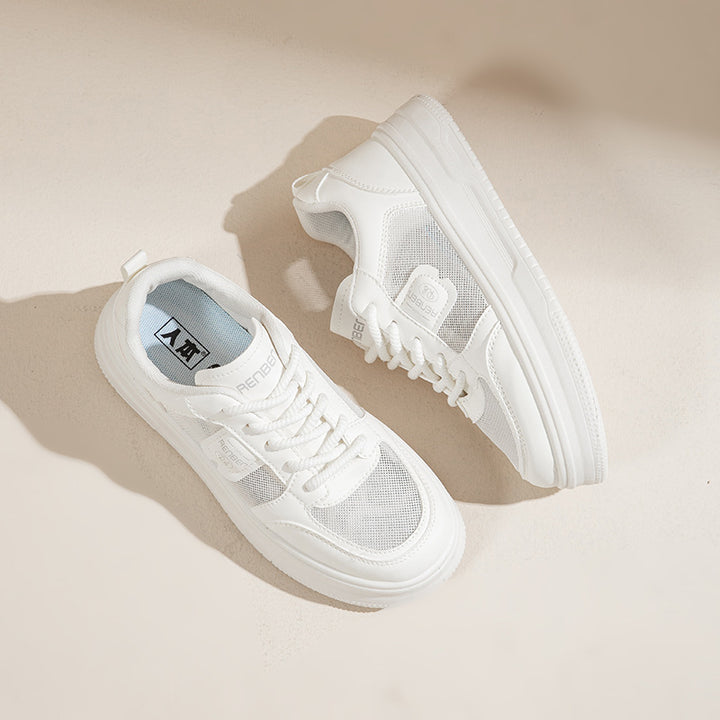 Dame Sneakers lavet af åndbare materialer med skridsikker sål og støddæmpende fodseng Stilla
